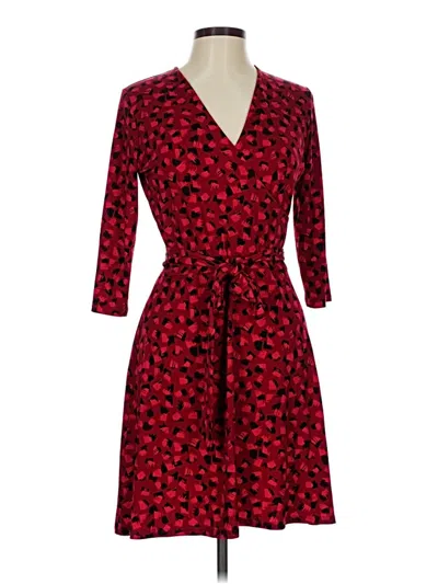 Pre-owned Neiman Marcus Casual Dress In Red