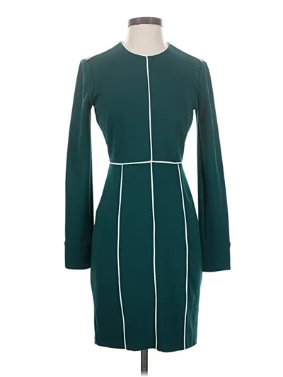Pre-owned Neiman Marcus Casual Dress In Teal