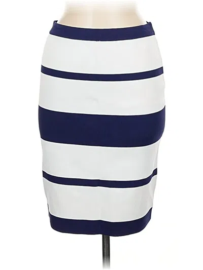 Pre-owned Neiman Marcus Casual Skirt In Blue