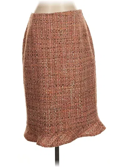 Pre-owned Neiman Marcus Casual Skirt In Brown