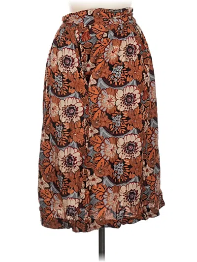 Pre-owned Neiman Marcus Casual Skirt In Brown