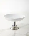 Neiman Marcus Ceramic Pewter Bowl