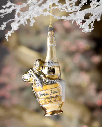 Neiman Marcus Champagne Bottle Ornament