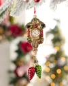 Neiman Marcus Clock Christmas Ornament In Multi