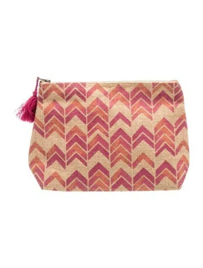 Pre-owned Neiman Marcus Clutch In Neutrals