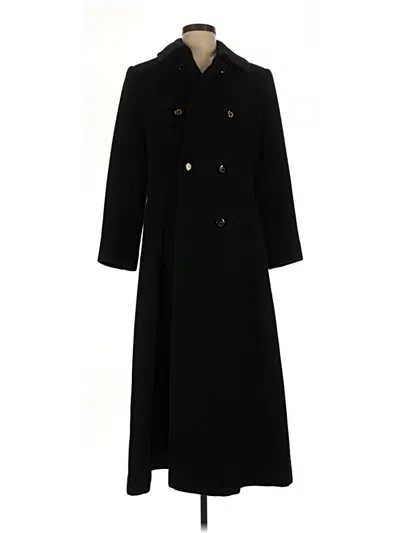 Pre-owned Neiman Marcus Coat In Black
