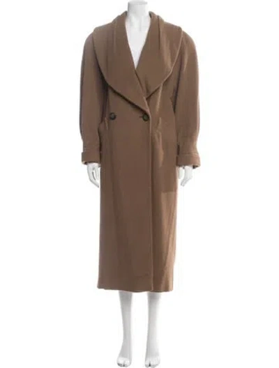 Pre-owned Neiman Marcus Coat In Brown