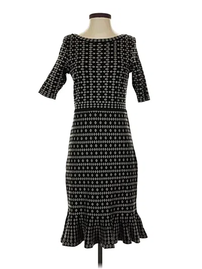 Neiman Marcus Cocktail Dress In Black