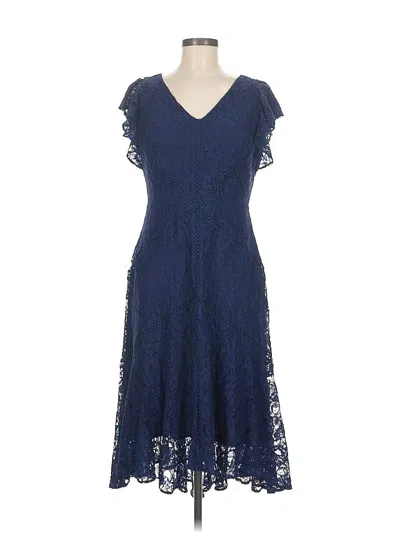 Pre-owned Neiman Marcus Cocktail Dress In Blue