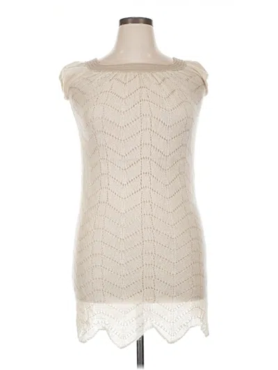 Pre-owned Neiman Marcus Cocktail Dress In White