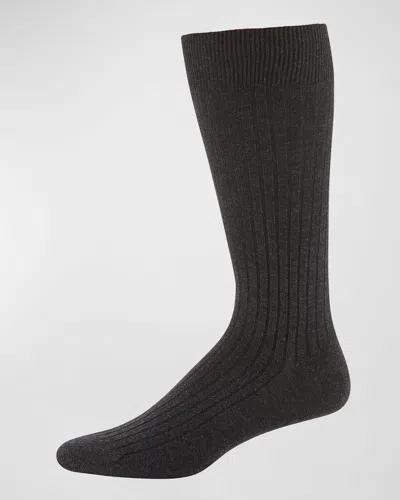 NEIMAN MARCUS CORE-SPUN SOCKS, CREW,PROD50580001