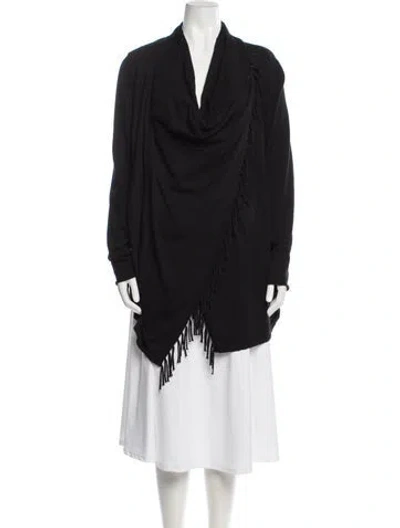 Pre-owned Neiman Marcus Cowl Neck Sweater In Black