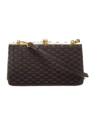 Pre-owned Neiman Marcus Crossbody Bag In Black