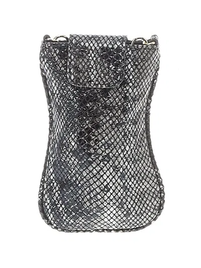 Pre-owned Neiman Marcus Crossbody Bag In Silver