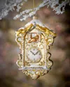 Neiman Marcus Cuckoo Clock Ornament In Gold