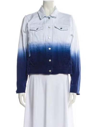 Pre-owned Neiman Marcus Denim Jacket In Blue