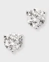 NEIMAN MARCUS DIAMONDS 18K WHITE GOLD ROUND DIAMOND GH/VS2-SI1 MARTINI STUD EARRINGS, 1.02TCW