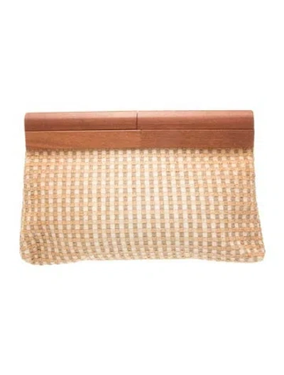 Pre-owned Neiman Marcus Evening Bag In Neutral