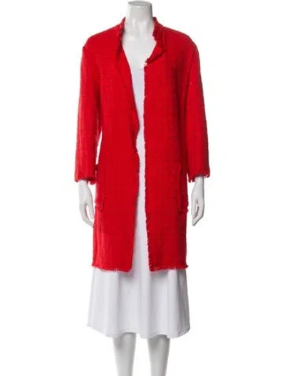 Pre-owned Neiman Marcus Evening Jacket In Red