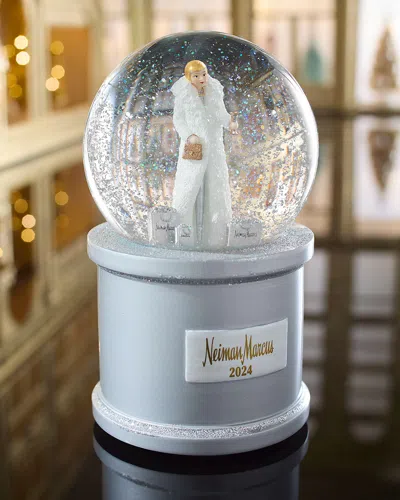 Neiman Marcus Fashionista 2024 Snow Globe In Multi