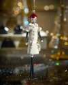 Neiman Marcus Fashionista In Boucle Ornament In Neutral