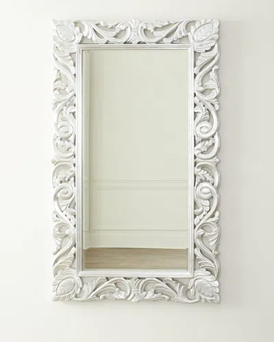 Neiman Marcus Filigree Mirror In Metallic