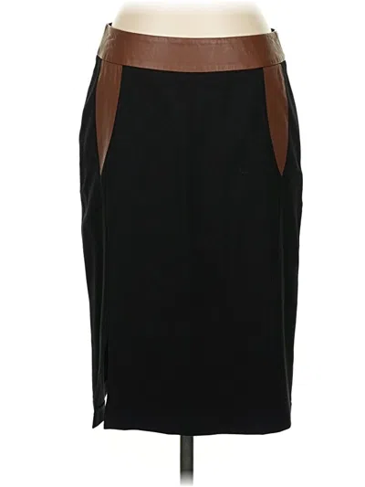 Pre-owned Neiman Marcus Formal Skirt In Black