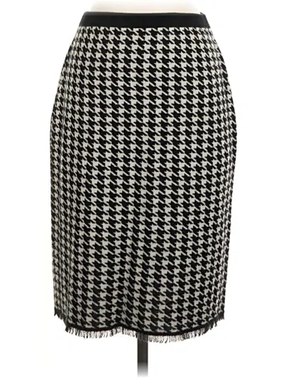 Pre-owned Neiman Marcus Formal Skirt In Black