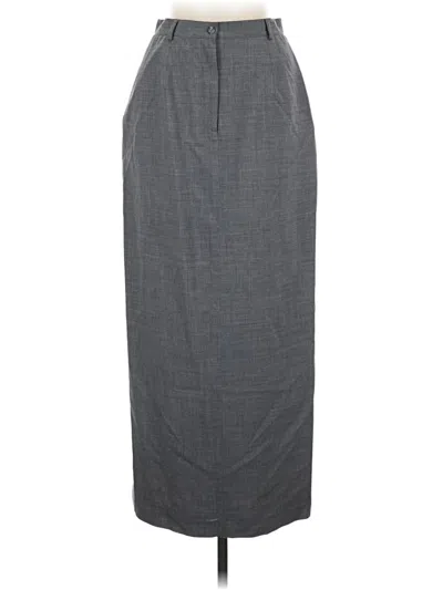 Pre-owned Neiman Marcus Formal Skirt In Gray