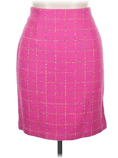Pre-owned Neiman Marcus Formal Skirt In Pink