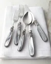 Neiman Marcus French Shine 20-piece Flatware Service, Gray Pearl In Gray Pearl