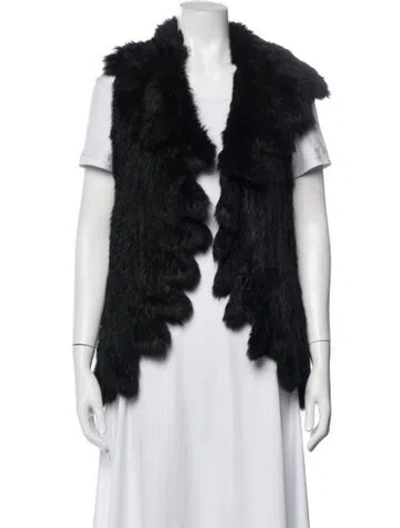 Pre-owned Neiman Marcus Fur Fur Jacket In Black