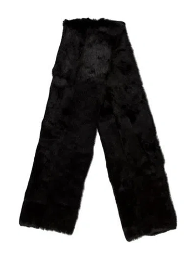 Pre-owned Neiman Marcus Fur Scarf In Brown