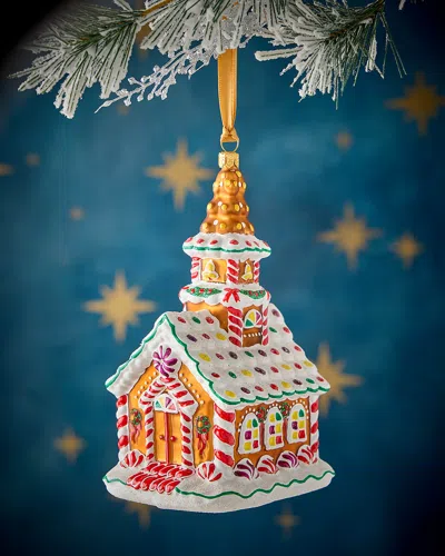 Neiman Marcus Gingerbread Church Christmas Ornament