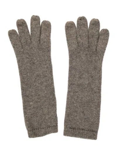 Pre-owned Neiman Marcus Gloves In Neutral