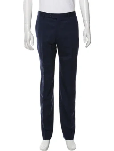 Pre-owned Neiman Marcus Ing Loro Piana Dress Pants In Blue