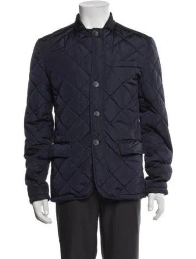 Pre-owned Neiman Marcus Jacket In Blue