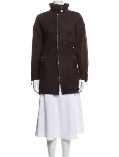 Pre-owned Neiman Marcus Jacket In Brown