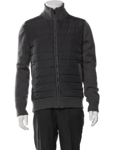 Pre-owned Neiman Marcus Jacket In Grey