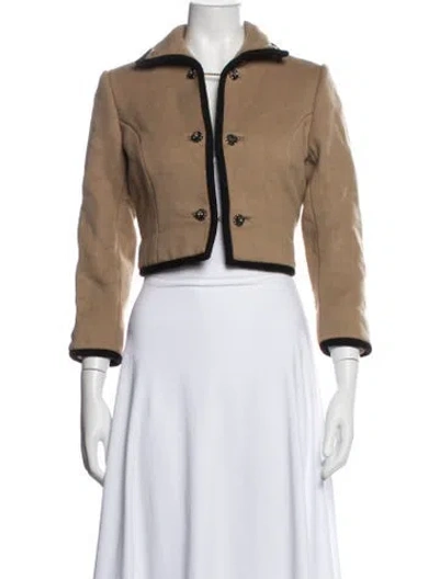 Pre-owned Neiman Marcus Jacket In Neutrals