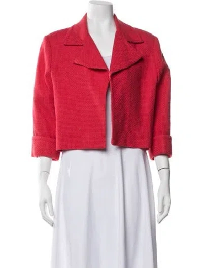 Pre-owned Neiman Marcus Jacket In Red