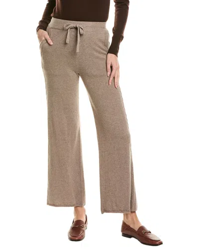 Neiman Marcus Jersey Pant In Neutral