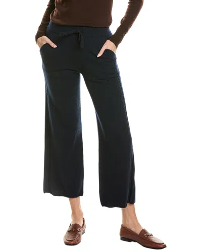Neiman Marcus Jersey Pant In Blue