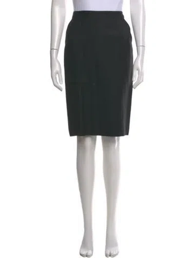 Pre-owned Neiman Marcus Knee-length Skirt In Black