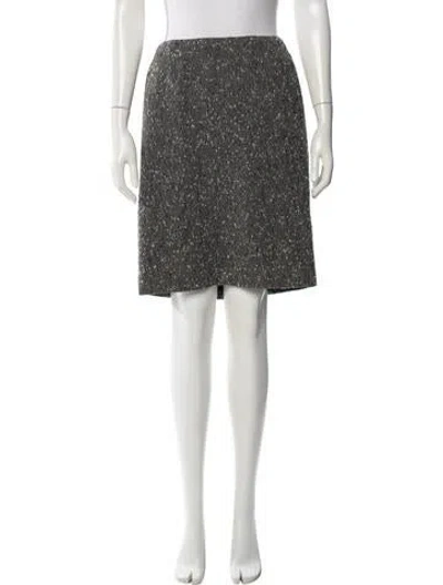 Pre-owned Neiman Marcus Knee-length Skirt In Black