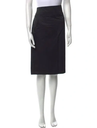 Pre-owned Neiman Marcus Knee-length Skirt In Gray