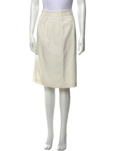 Pre-owned Neiman Marcus Knee-length Skirt In Neutral