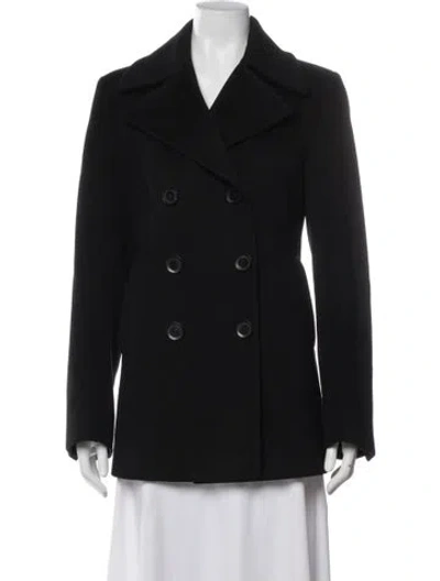 Pre-owned Neiman Marcus Lambswool Jacket In Black