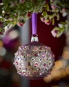Neiman Marcus Lavender Luster Ball Ornament In Purple