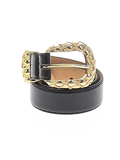 Pre-owned Neiman Marcus Leather Belt In Gold